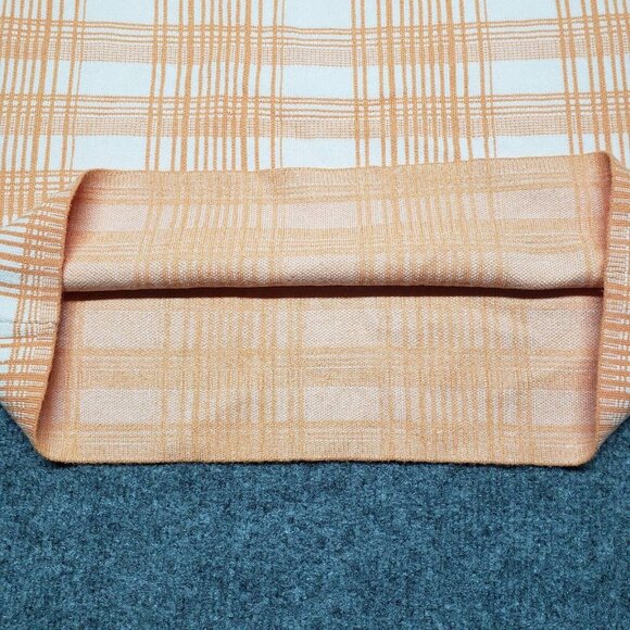 Rue21 Bodycon Dress Womens Plus 3X Orange White Plaid Halter New - Picture 7 of 12